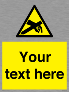 Custom Anti-Static Warning Sign